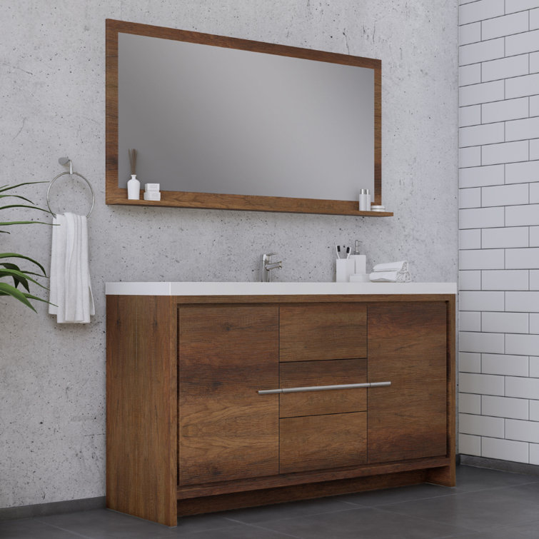 Latitude Run® Feike 60" Single Bathroom Vanity Set & Reviews Wayfair